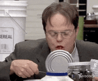 Season 7 Eating GIF by The Office