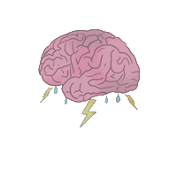Thinking Studying Sticker