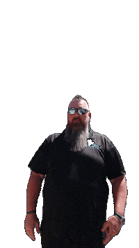 EcoRoofaz eco ecoroofing ericperry beardedroofer Sticker