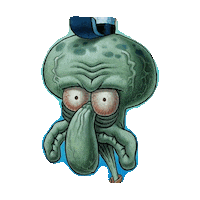 Squidward Sticker by imoji