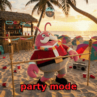 Spring Break Party Mode GIF by LobsterClaus