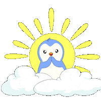 Good Morning Sun Sticker by Pudgy Penguins