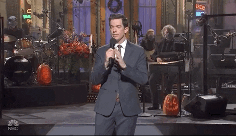 John Mulaney Thank You GIF by Saturday Night Live