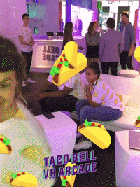 vrarcade GIF by Taco Bell VR Arcade
