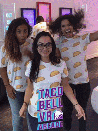 vrarcade GIF by Taco Bell VR Arcade