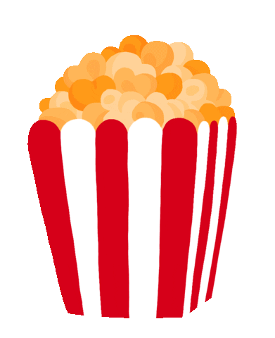 Fun Popcorn Sticker by Yeremia Adicipta