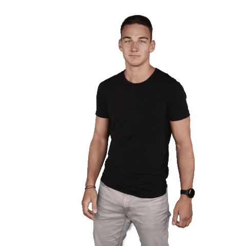 Ski Look At This Sticker by Daniel Bohnacker