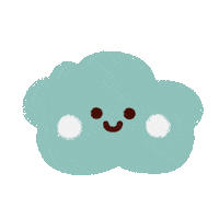 Cute Cloud Sticker