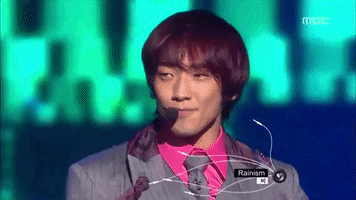 kpop wink rain k-pop nod GIF