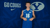 Happy Sport GIF by BYU Cougars