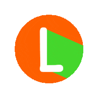 Orange Abc Sticker
