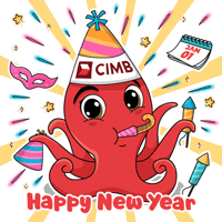 Octogif Cimbocto Sticker by CIMB Bank