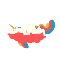 rainbow gif artist Sticker by alearause