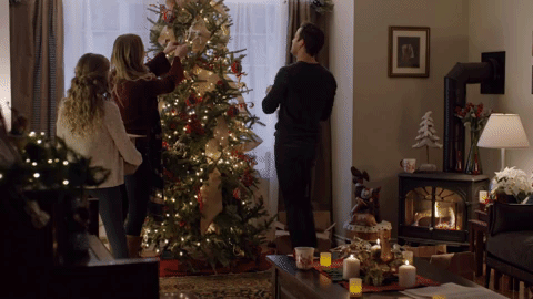 christmas tree GIF by Hallmark Channel