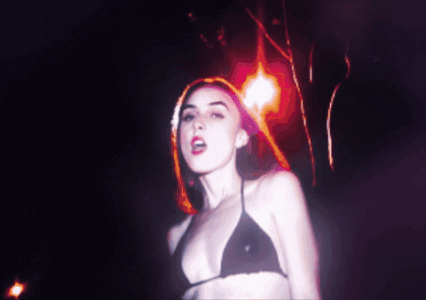 usephemeral giphygifmaker glitch cyber indie music GIF