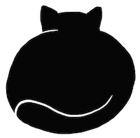 Black Cat Sticker