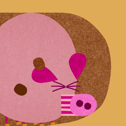olobobtop fun animation tv pink GIF