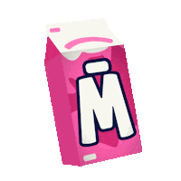 bigmaustralia summer drink milk strawberry Sticker