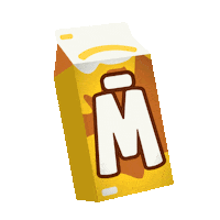 bigmaustralia summer banana milk bigm Sticker