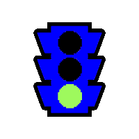 Coding Traffic Light Sticker by Tinkertank