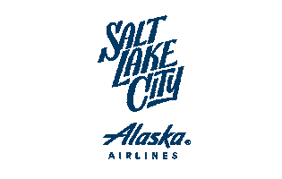 Salt Lake City Travel Sticker by Alaska Airlines