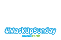 mamaearth relax mask sunday natural Sticker