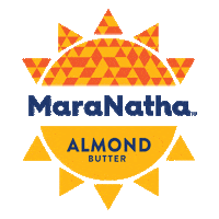 Almond Butter Almonds Sticker by MaraNatha Nut Butters