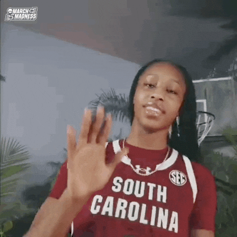 College Basketball Smile GIF by NCAA March Madness