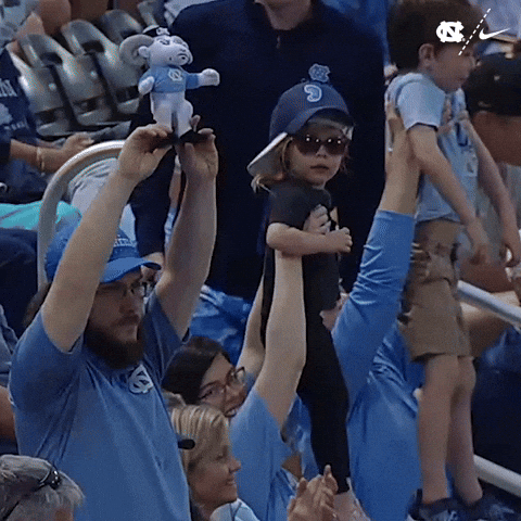 University Of North Carolina Baseball GIF by UNC Tar Heels