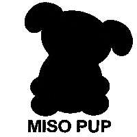 dog brand Sticker by MISO PUP