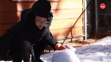 All About That Bass Snow GIF by BuzzFeed