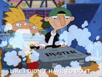 hey arnold nick splat GIF