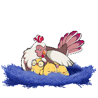 good night kiss Sticker by Canticos World