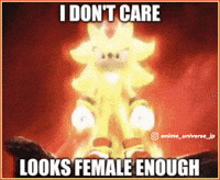 Shadow The Hedgehog I Dont Care GIF