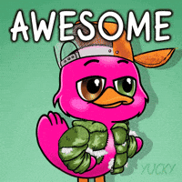 Awesome Dance GIF by Yucky Ducks