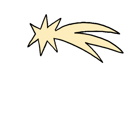 Shooting Star Space Sticker by Dèle