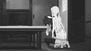 black and white love GIF