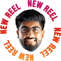 Deepak Pareek Sticker by BORN ON INSTAGRAM