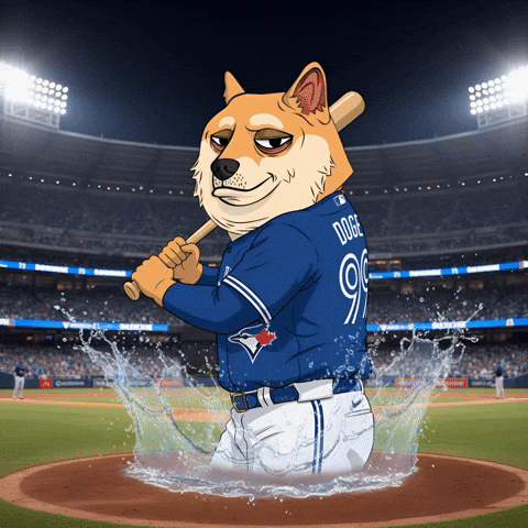 Shiba Inu Baseball GIF by Doge Pound