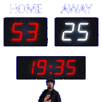 25 Away Sticker