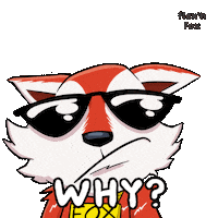 Fox Flexing Sticker by VeeFriends