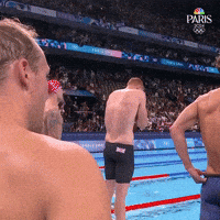 Olympic Games Hug GIF by NBC Olympics