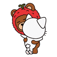 Couple Love Sticker by LYCHEE AND FRINEDS