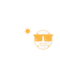 Face Sun Sticker by Leaders Europe