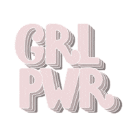 thesilversixpencecurvybridal girl women girls girl power Sticker
