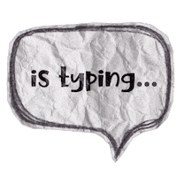 Chat Is Typing Sticker by Demic