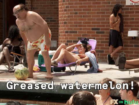 Pool Party Summer GIF by It's Always Sunny in Philadelphia
