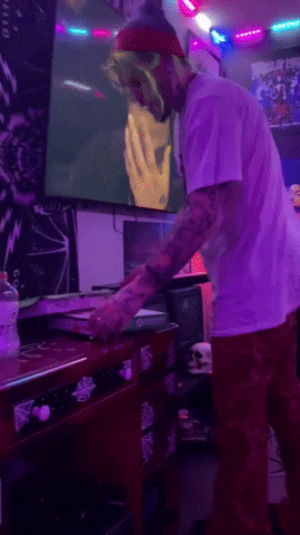 SPEEDGANG giphyupload pizza face speed gang GIF