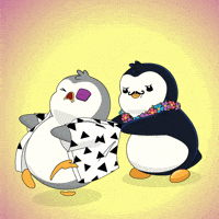 Run Away Let Me Go GIF by Pudgy Penguins