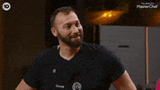 Shocked Celebrity Masterchef GIF by MasterChefAU